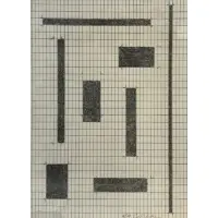 Carle Andre, Untitled (Equivalents), Offset lithograph on paper