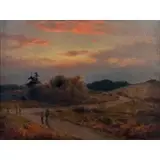 William Sidney Goodwin, Near Lyndhurst/ N. Forest, 1898, Oil on artist's board