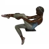 Isidore Marguilles, Untitled, Large sculpture of a Ballerina on revolving pedestal base