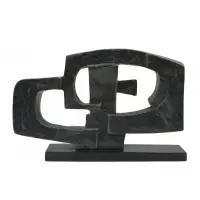 Dorothy Dehner, Formulation, abstract sculpture in patinated composite