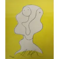 Jean, Untitled, ARP (French 1886/87 - 1966) Untitled lithograph, 77 Of 100, Kay Hillman gallery