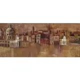 Alex Grig, Town, Oil On Canvas "Town"