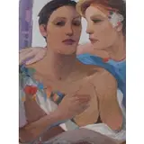 Pasquale Monaco, Two additional smaller artwork attached to the back (17" x 11")