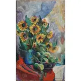Mary G. Lawson Hood, Still life, Oil on canvas signed lr rt
