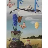 The Easter hunt by Gouache On Board Francis Dearden, sold May 2025