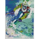 LeRoy Neiman, Skier, Serigraph, pencil signed lr rt