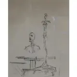 Alberto Giacometti, Untitled, Etching