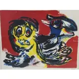 Untitled by Karel Appel, Lithograph, sold May 2025