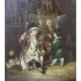 Pierre Édouard Frère, Untitled, Oil on canvas, as is