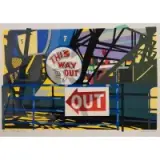 Philomena Marano, This Way Out, Lithograph