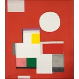 Norio Azuma, Impression Red, Serigraph in colors on canvas