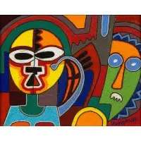 Chief Jimoh Buraimoh, The Return of the Drummer, Beads on board
