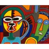 Chief Jimoh Buraimoh, The Return of the Drummer, Beads on board