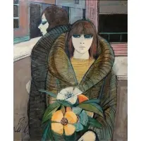 Paris by Charles Levier, Oil on canvas, sold Feb 2025