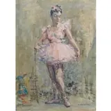 David Wu Ject-Key, Ballet Dancer, Oil on canvas