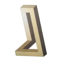 Hiroshi Hattori, Superstructure #5, Oil on shaped canvas
