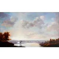 Earth & Air by Victoria Adams, Oil on linen, sold Dec 2024