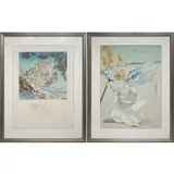 Hommage a Homere, Suite of Two:(i) 'Return of Ulysses by Salvador Dalí, Optical lithograph and etching, sold Dec 2024