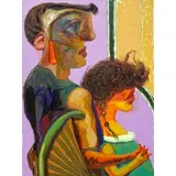 Chen Yi., Portrait of a Couple