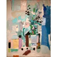 Maurice Grosman, Untitled (Abstract), Acrylic on canvas