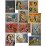 Emmanuel Mané-Katz, Stempenious de Cholem Aleikem, Colored lithographs on paper