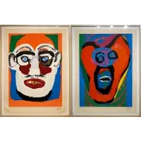 Face by Karel Appel, sold Dec 2024