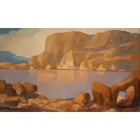 Eidorado by Pasquale Monaco, Oil on canvas: "Eidorado" Signed lower rt, sold Jan 2025