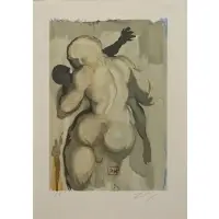 Salvador Dalí, The Divine Comedy, Purgatory, Canto 6. Death by Violence, Wood engraving