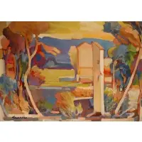 ROMA by Pasquale Monaco, Oil on canvas, signed, sold Jan 2025
