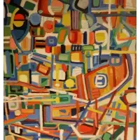 Pasquale Monaco, GOOD VIBRATIONS, Oil on canvas, signed