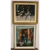 Donald Purdy, Untitled, 2 Oils on canvas