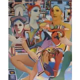 Pasquale Monaco, Colorful bathers