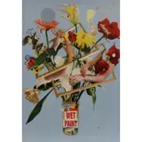 Gilbane Peck, For the greater good of humanity, Oil / collage on canvas
