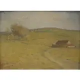Mabel R. Welch, Copy of painting by John, Inscribed in pencil on verso by artist, Mabel R. Welch