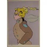 Peter Max, Untitled, Pencil signed and numbered: HC XV11