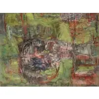 Ruth Lewis, MALAGA, Oil on canvas, signed