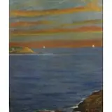 Louis Kronberg, Coastal view