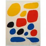Alexander Calder, Untitled, Color lithograph on arches paper