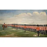 Richard Simkin, The Royal Fusiliers (City of London Regiment), Watercolor on card