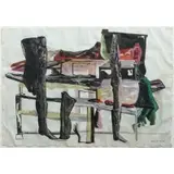 Marc-Antoine Fehr, Untitled, Mixed media on paper