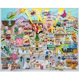 Charles Fazzino, Hollyrock, 3-D Serigraph, Artist's Edition