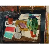 Katharine Church, Still Life, Oil on canvas