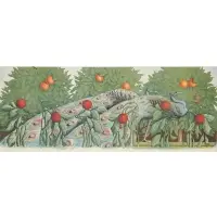 Alfred Muller, Peacocks, Lithograph poster