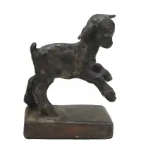 Edith Barretto Stevens Parsons, Untitled, Bronze lamb, signed on base