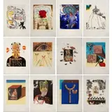 Memories Of Surrealism by Salvador Dalí, 1971, Colored lithographs with etching on Arches paper, sold Oct 2024