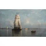 Robert Pearson, Governor's Island, New York, 1875, Oil on canvas