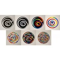 Yacov Agam, Message of Peace, Serigraphs on Arches paper