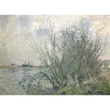 Gustave Loiseau, Saules au bord des L'Oise (Willows on the Edge of the Oise River)
