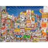 Charles Fazzino, Steppin Out on Broadway, 3D Serigraph
