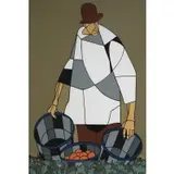 Robert Gwathmey, Migrant, Color screen print